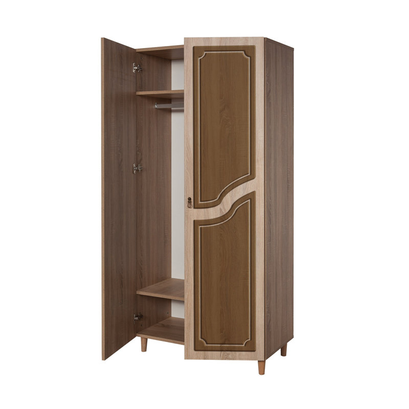 Armoire Kenna, Brun / chêne