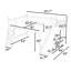 Lit mezzanine en bois avec garde-robe, glissade et tablettes-295076944-295076949
