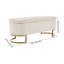 Corduroy Upholstered Storage Bench-863404940-863404942