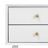 Dorsey Nightstand with Solid Wood Base-663633071