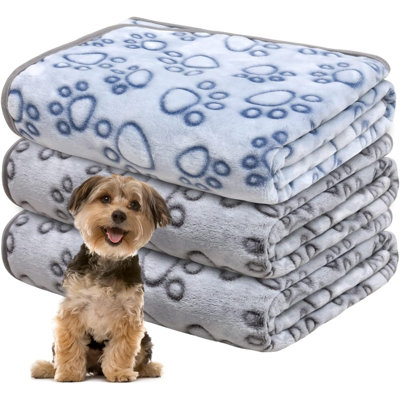 Animal Print Fleece / Microfiber Pet Blanket