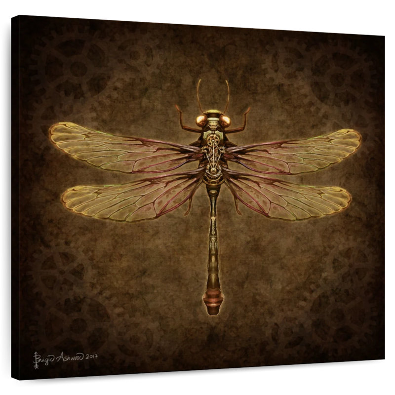 Brampt Steampunk Dragonfly, 16" H x 16" W