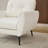 Corvo Faux Leather Armchair-1931408127