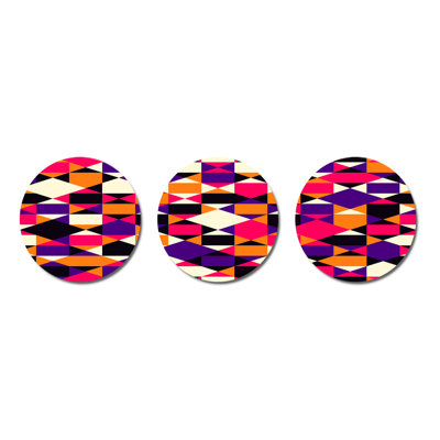 Abstract Wall Decor on Metal