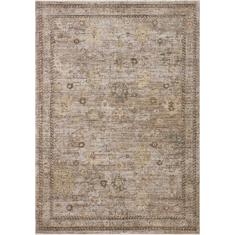 Tapis sable / terre Jacobo, Rectangle 5 pi x 7 pi 6 po