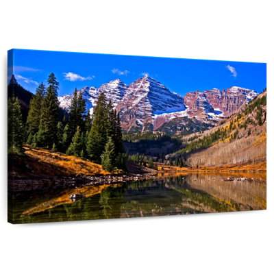 Maroon Bells pendant la saison d'automne