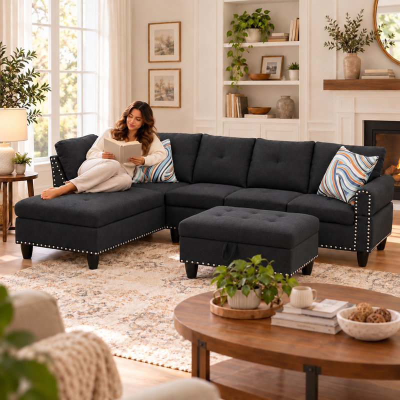 28.7 " W Patio Sofa