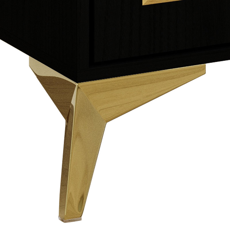 Crédence de rangement une pièce Baccus, Noir