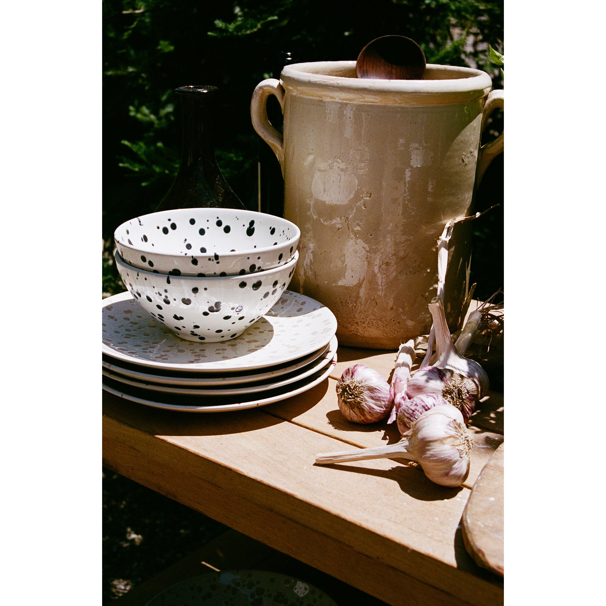 Year & Day Splatter Small Bowls, Blue