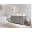 Meuble-lavabo à double cuve l 60 po x P 22 po Malibu-90698716