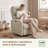 Dakota Power Recliner 3-In-1 With Swivel, Glider, USB Ports-113432845