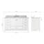 Ensemble de meuble-lavabo simple 61 po Flynt-64627263-64627264