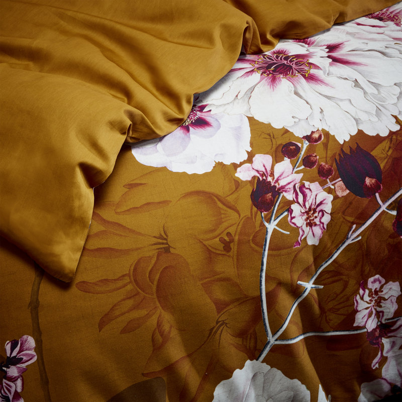 Kyoto Floral Duvet Cover Set with Pillowcases, Single - 1 Standard Pillowcase