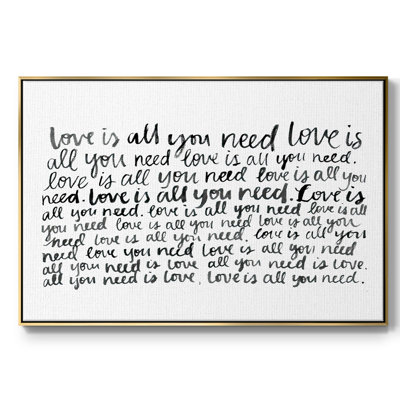 " Writing With Love I "