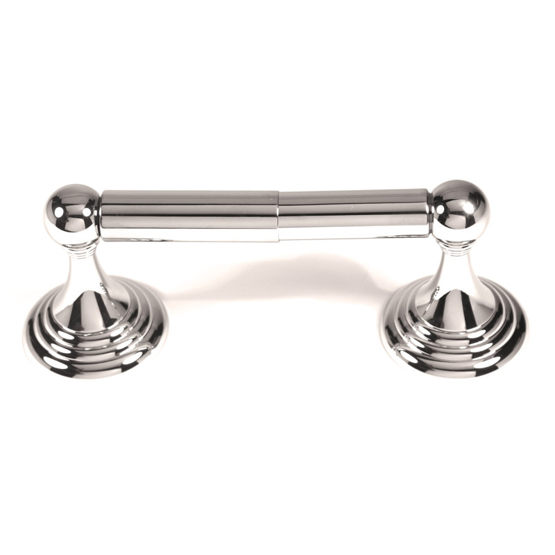 Embassy Wall Mounted Toilet Paper Holder, Polished Nickel
