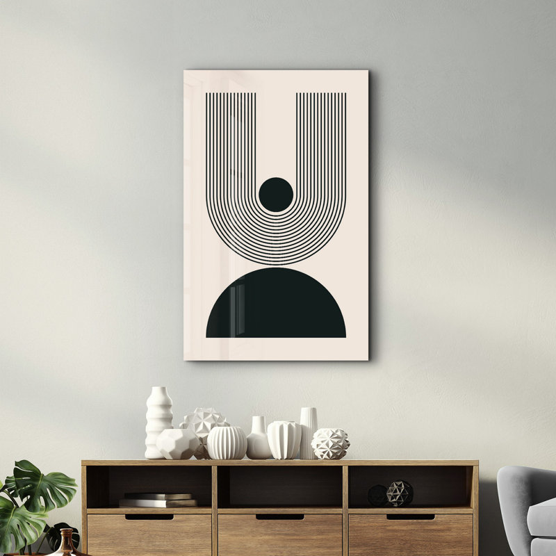 Peinture décorative en verre trempé