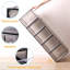 Boîte de rangement pour 6 casiers, boîte de rangement pour casquettes de baseball empilables avec porte magnétique pour chapeaux-359836264-359836270