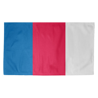 Tapis bleu/rouge