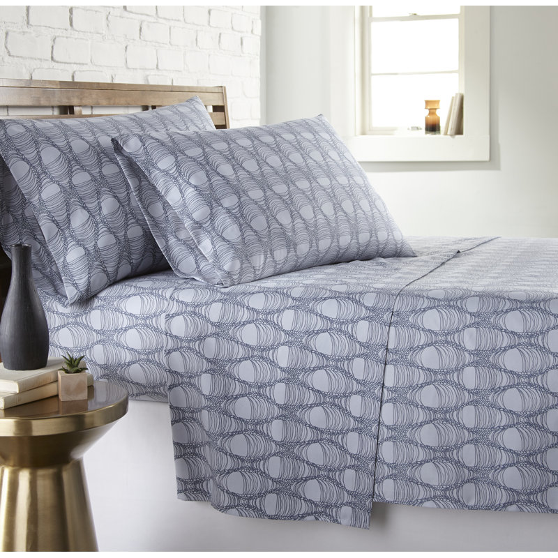 Ensemble de draps Vilano Choice, Double, Gris