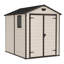 Keter Manor Shed 6x8ft - Brown/Beige