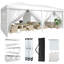20 pi L 10 pi. D Pop Up Canopy Tent - Abri extérieur avec parois latérales amovibles et hauteur réglable pour le camping, la cour arrière-126561908