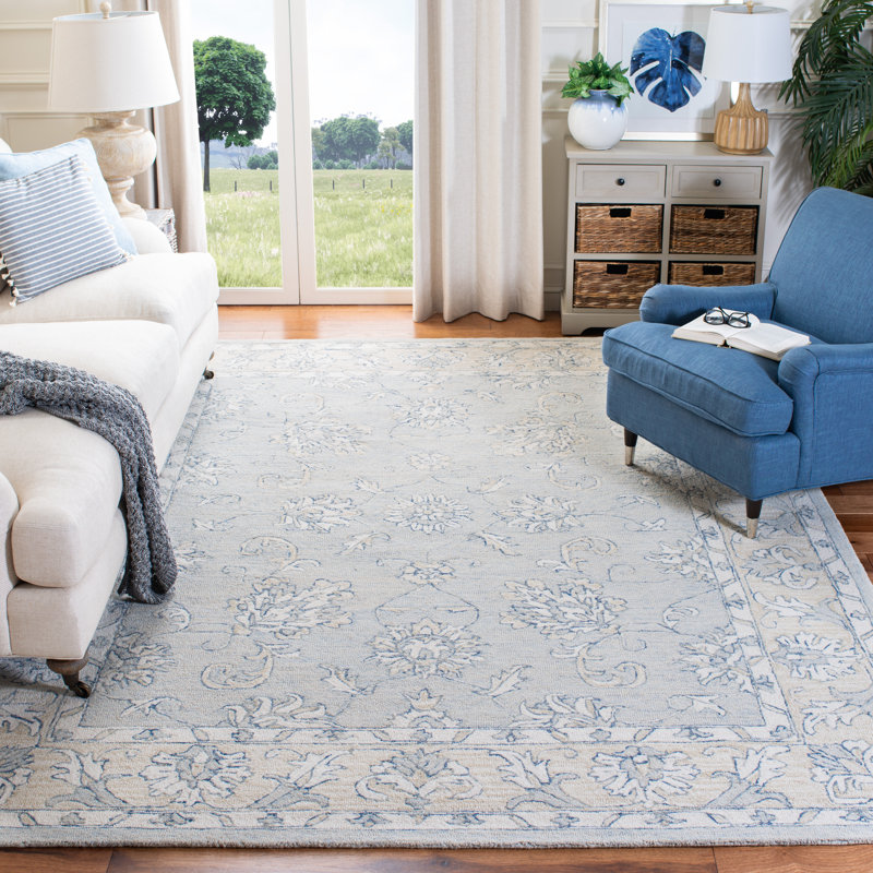Wool Hand Tufted Area Rug, Rectangle 244 X 305