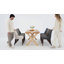 Parsons Upholstered Dining Chair Solid Wood Side Chair - Comfort & Style for Modern Homes-1540334128
