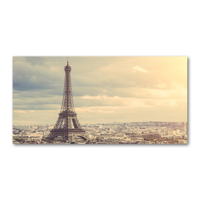 Eiffel Tower Paris - Wrapped Canvas Print
