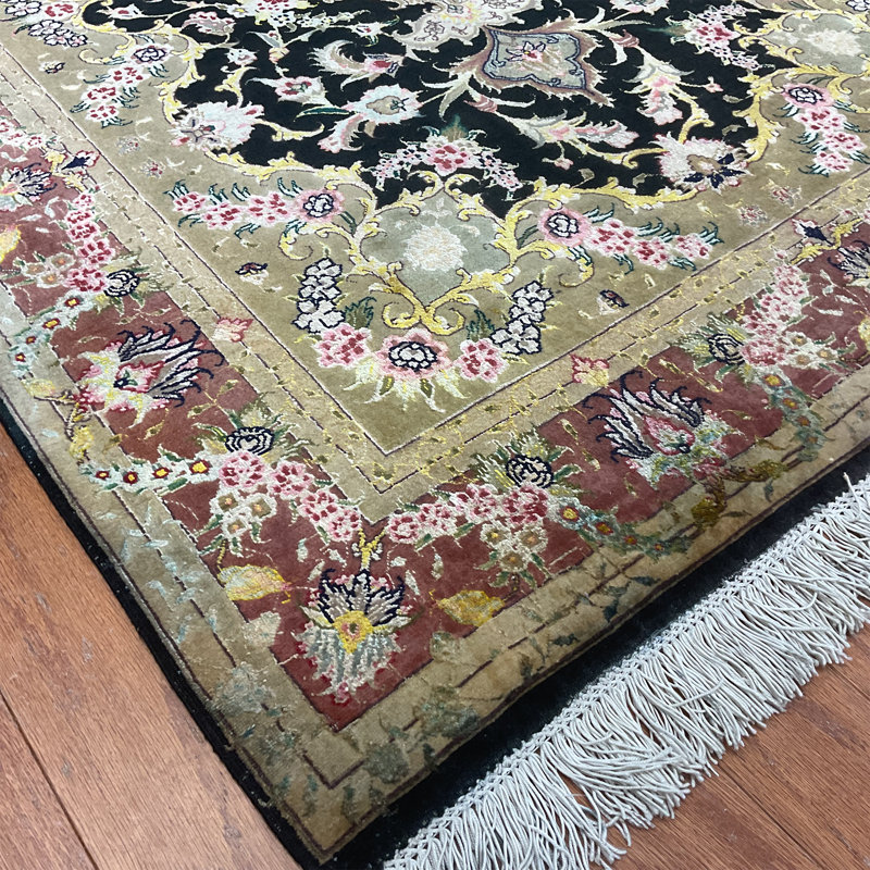 Tapis en laine fabriqué à la main Tabriz