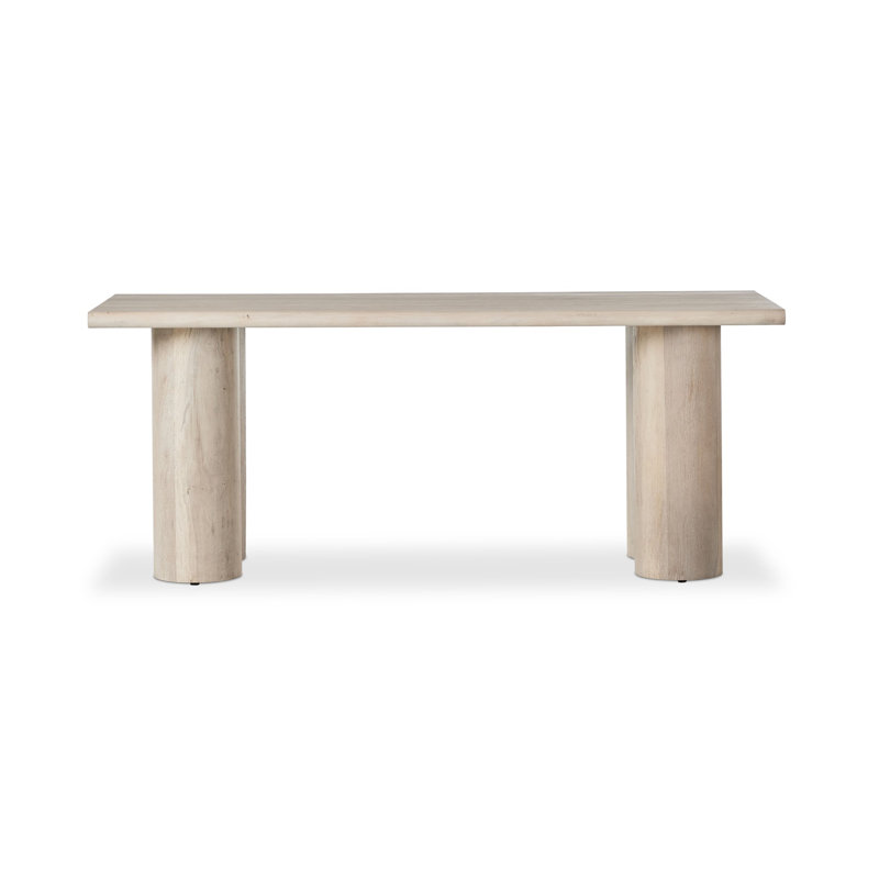 Wilmer Desk-Bleached Spalted Oak