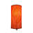 12 Inch Cocoa Leaf Cylinder Table Lamp Red-642951045