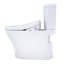 TOTO® WASHLET+®  Aquia IV Two-Piece Elongated Dual Flush 1.28 and 0.9 GPF Toilet and WASHLET S2 Bidet Seat, Cotton White - MW4463346CEMGN#01