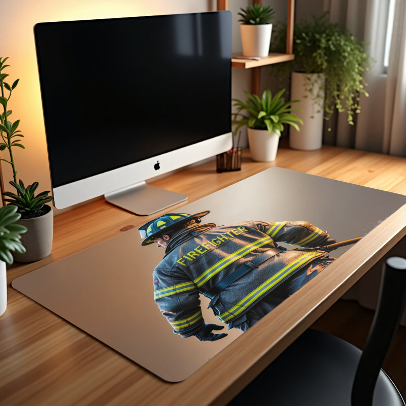 Polyester Desk Pad, 31.5x15.5