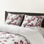 Housse de couette élégante très grand - 100% coton, imprimé floral, coton boutonné, sans insertions, style global, lavable, substances nocives