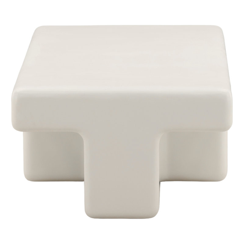 Teo Outdoor Coffee Table White