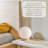 Anwesha 6.3" Natural Wood Bedside Glass Globe Table Lamp