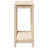 Vidaxl Solid Wood Planting Table with Shelf-134050141
