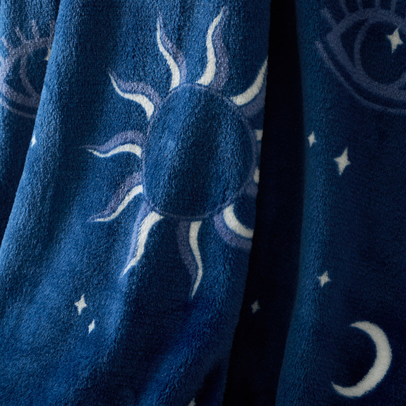 Astrology Cosy Fleece Oversized Blanket Throw Abstract Standard Blanket
