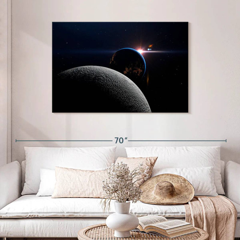 Oberle Lunar Eclipse, 30" H x 45" W
