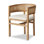 Cordoba Dining Armchair-Bergamo Parchmnt