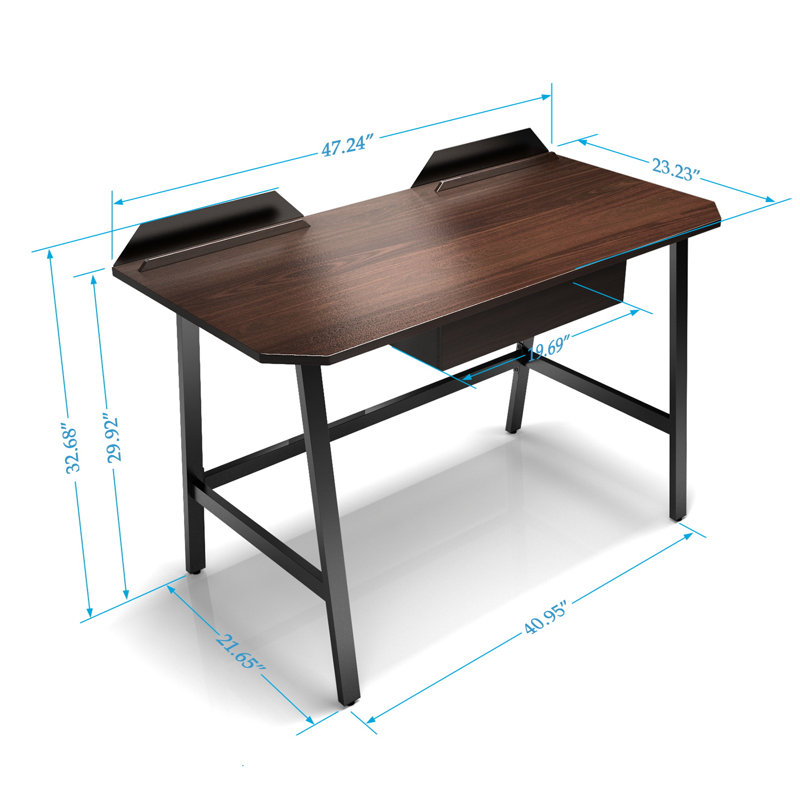 WaKeeney Plastic / Acrylic Computer Desk