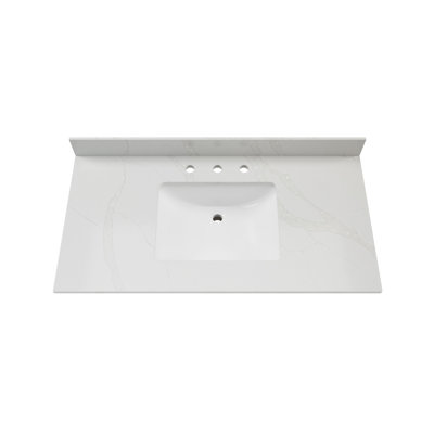Dessus de meuble-lavabo 43 po Calacatta