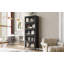78.75'' Tall Iron Display Cabinet With Glass Doors