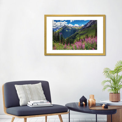 Paysage de montagnes sauvages de San Juan - paysage de bassin des Lacs glacés - impression d'art mural - papier d'art encadré