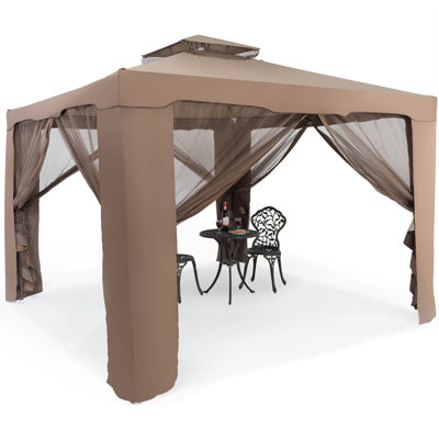 Brishon 3m x 3m Metal Patio Gazebo