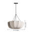Luminaire suspendu bol en lin 1 lumière -1124611721