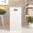 GEN Collapsible Square-Shape Folding Laundry Hamper with Grommet Handles, Sturdy Fiberboard and Polyester Lining Finish-1624585236