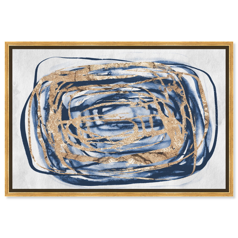 " Torbellino ", 15" H x 10" W, Gold Framed Canvas