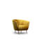 Fauteuil demi-tonneau en polyester 38,19 po Broughton