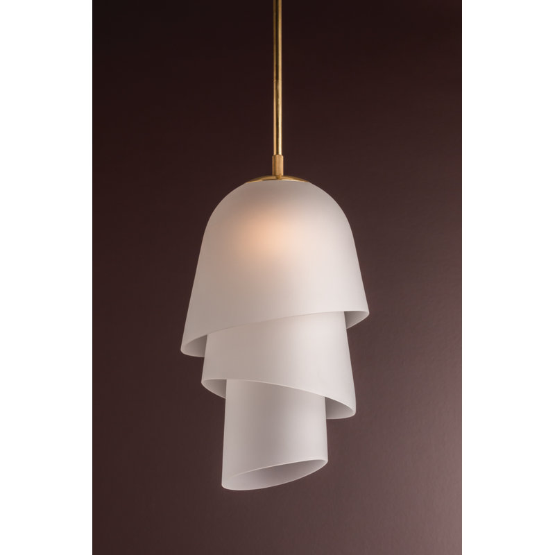 Hela 1 Light Pendant by Corbett Lighting, 23.75" H x 13.75" W x 13.75" D 